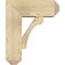 Ekena Millwork Legacy Craftsman Rough Sawn Bracket w/ Offset Brace, Douglas Fir, 8"W x 20"D x 24"H BKT0806X20X24LEC04RDF - alternate 4